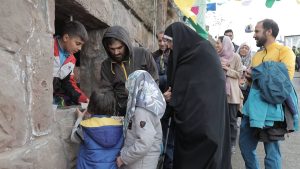 جشن مردمی نیمه شعبان در توچال زیبا برگزار شد